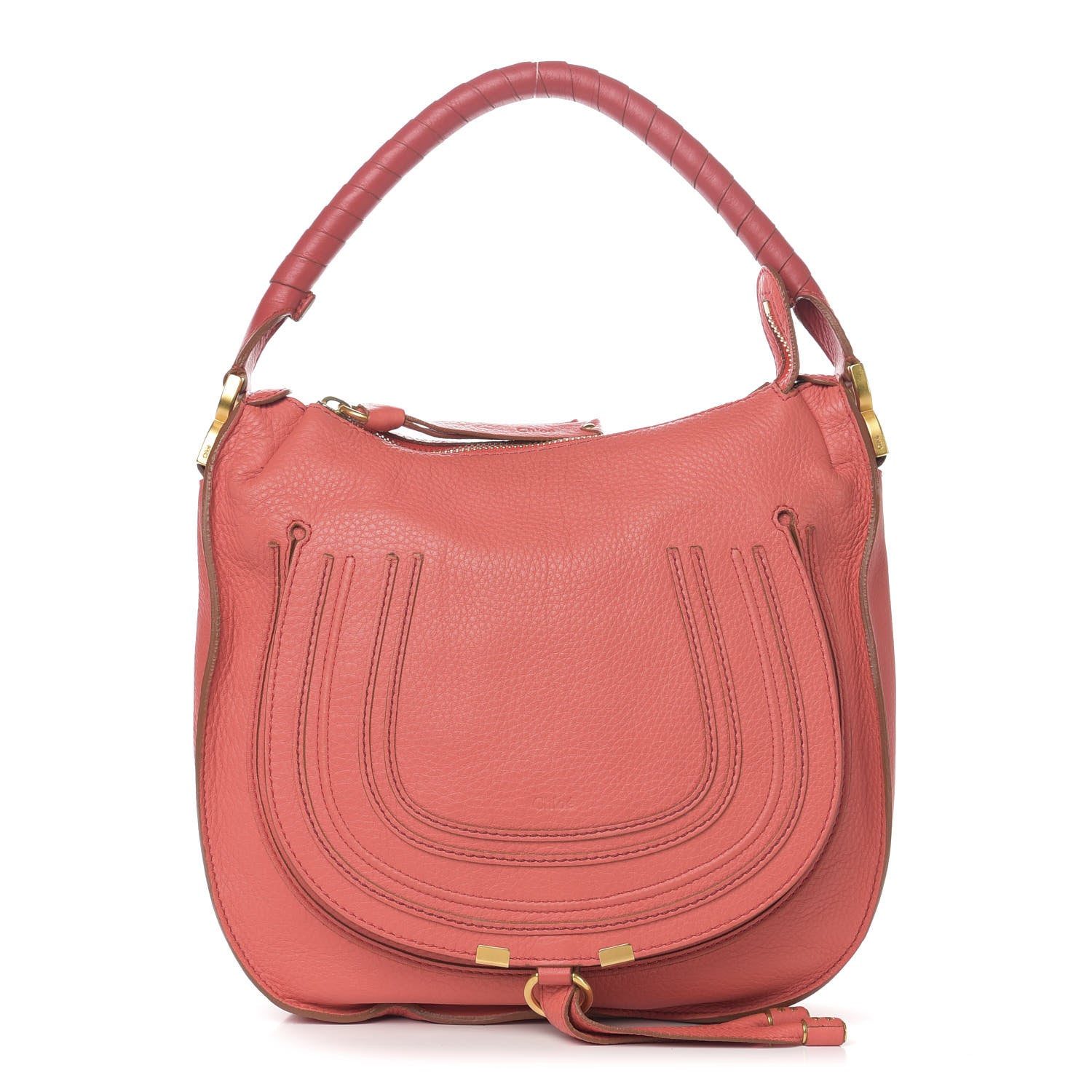 Chloe Calfskin Medium Marcie Hobo Paradise Pink 1 of 10