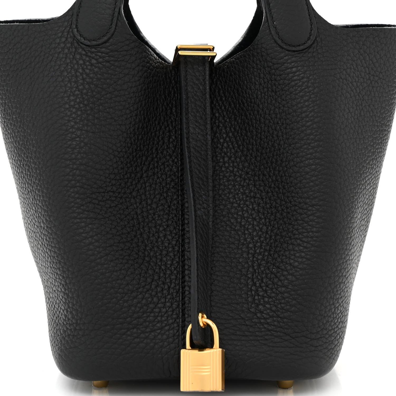 Hermes Taurillon Clemence Picotin Lock 18 PM Black 8 of 11
