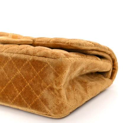 Chanel Velvet Quilted 2.55 Reissue 225 Flap Gold 10 of 12