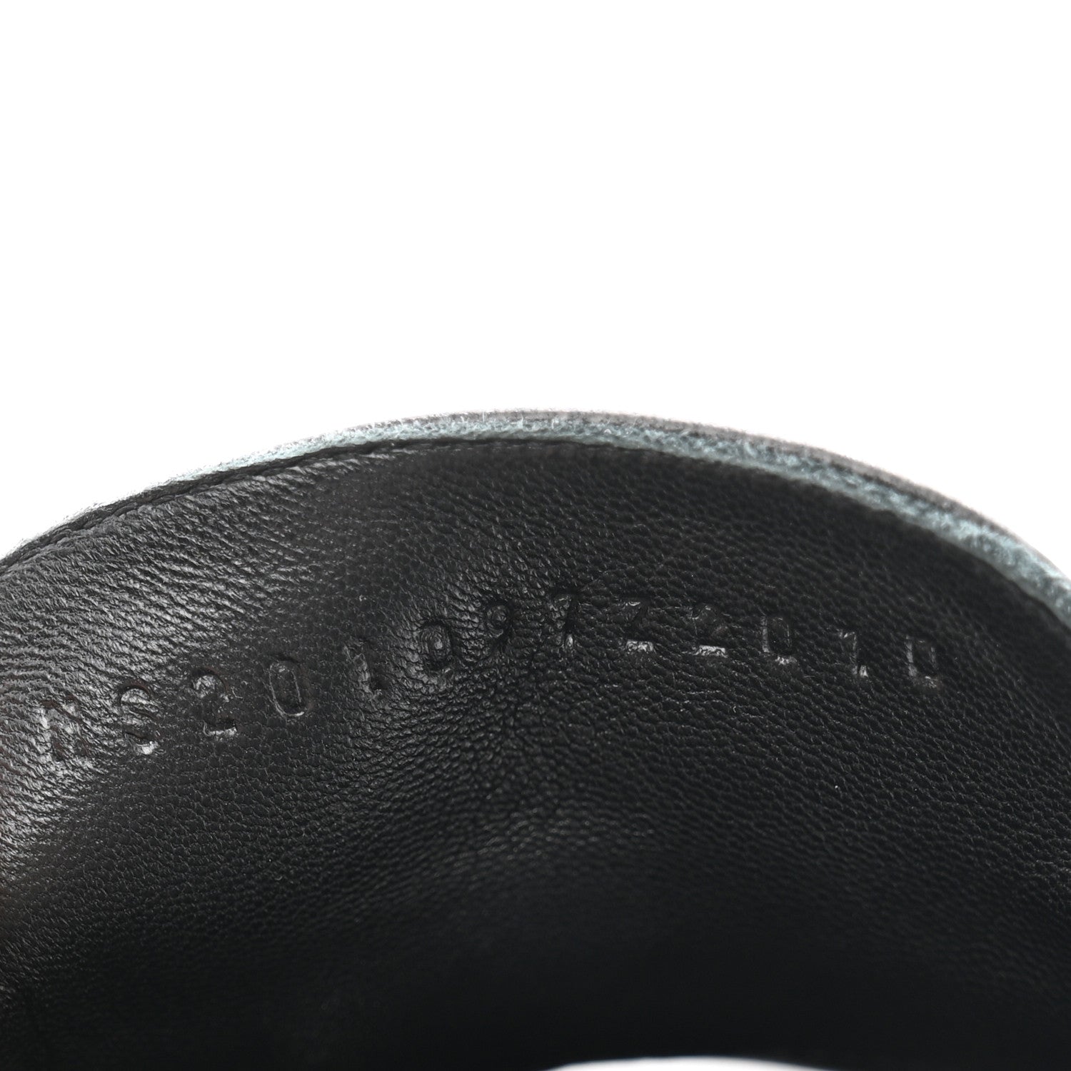 Hermes Goatskin Alesia Sandals 37.5 Black 7 of 11