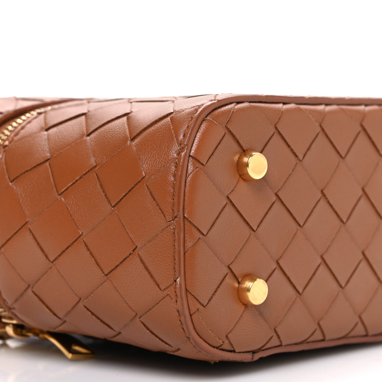 Bottega Veneta Nappa Intrecciato Small Vanity Case Wood 8 of 9