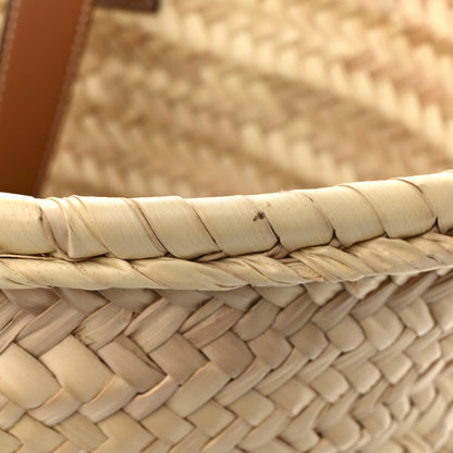 Loewe Raffia Large Basket Tote Bag Natural Tan 12 of 12