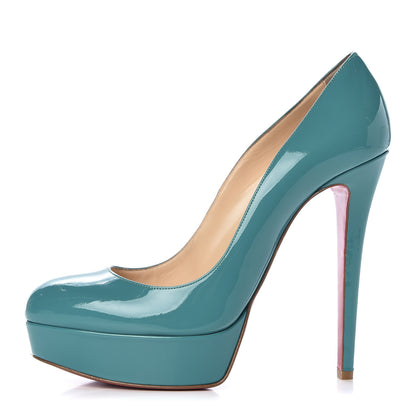 Christian Louboutin Patent Bianca 140 Pumps 40 Caraibes 1 of 8