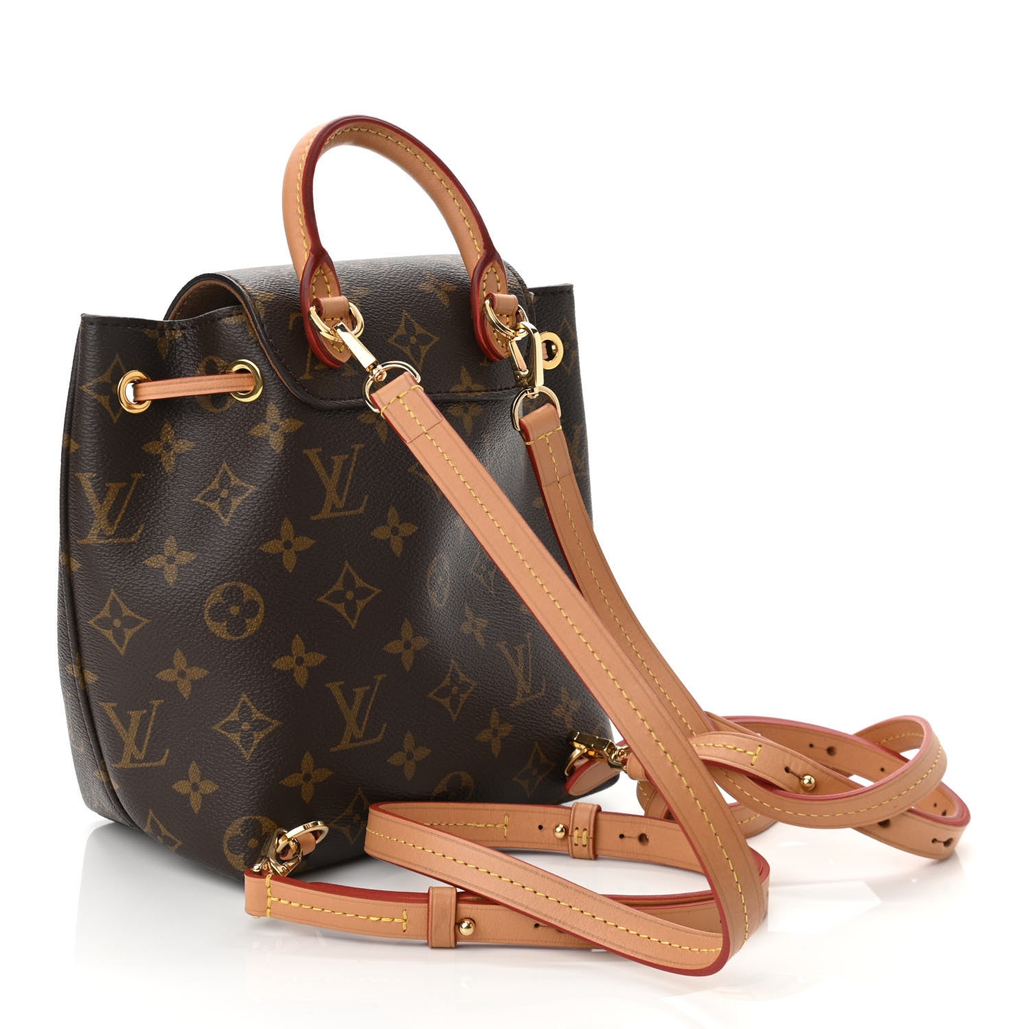 Louis Vuitton Monogram Montsouris BB Backpack Natural 3 of 10