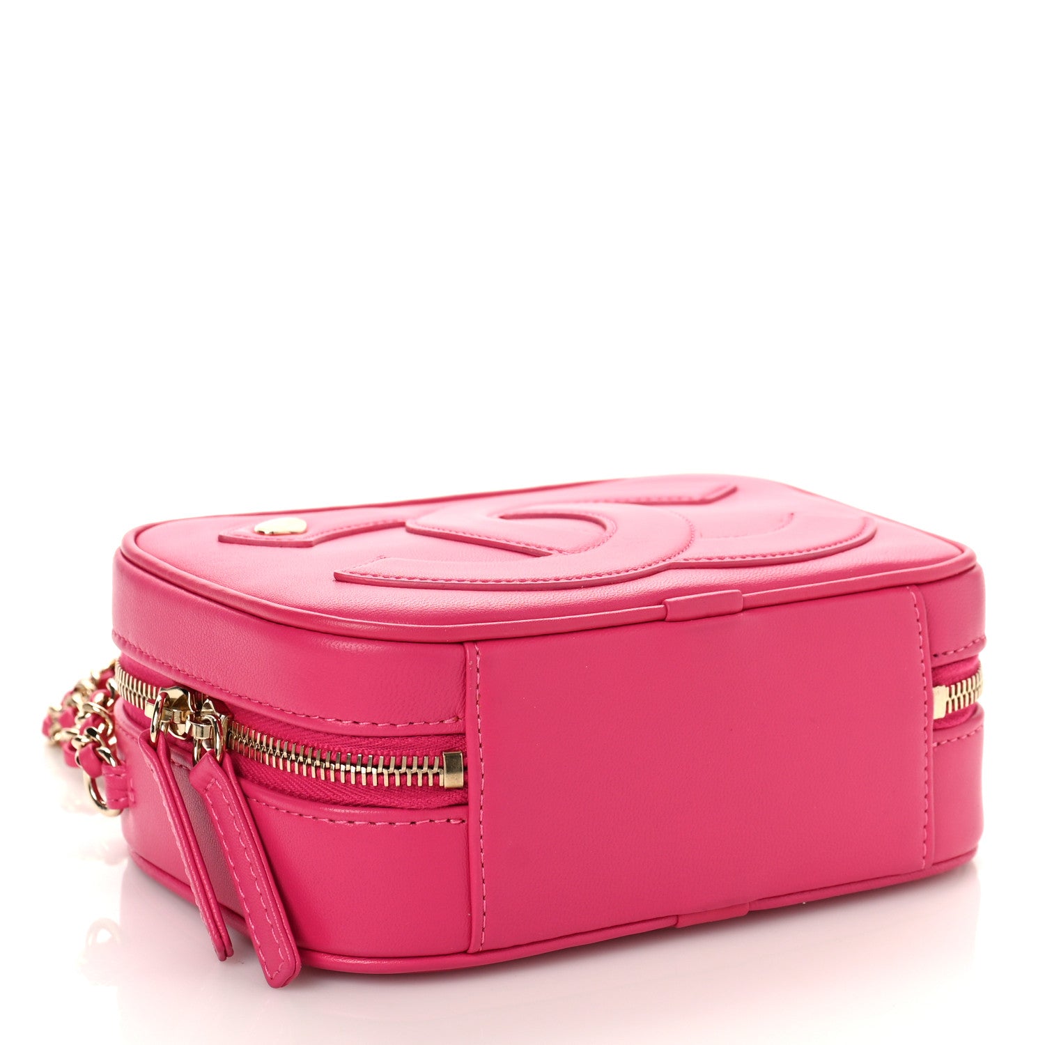 Chanel Lambskin CC Mania Camera Case Pink 4 of 9