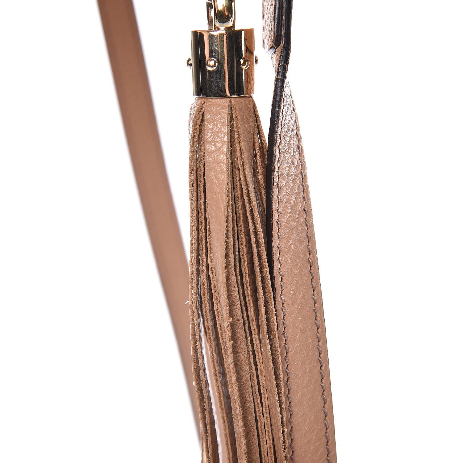 Gucci Pebbled Calfskin Small Soho Disco Bag Camelia 14 of 14