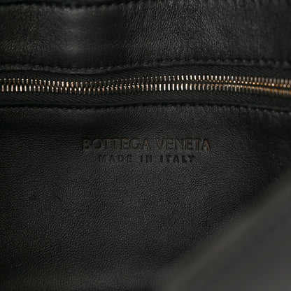 Bottega Veneta Lambskin Maxi Intrecciato Cassette Crossbody Bag Black 6 of 13