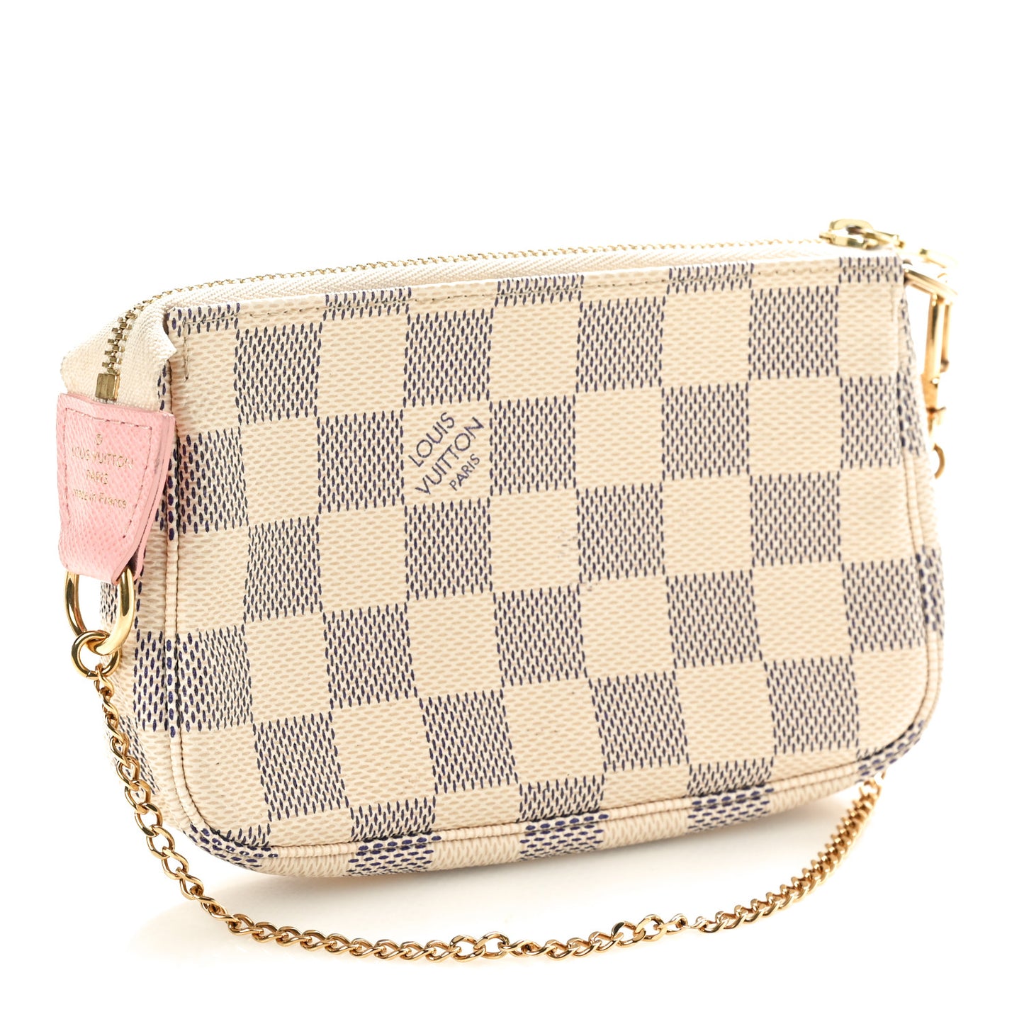 Damier Azur 2018 Christmas Animation Mini Pochette Accessories