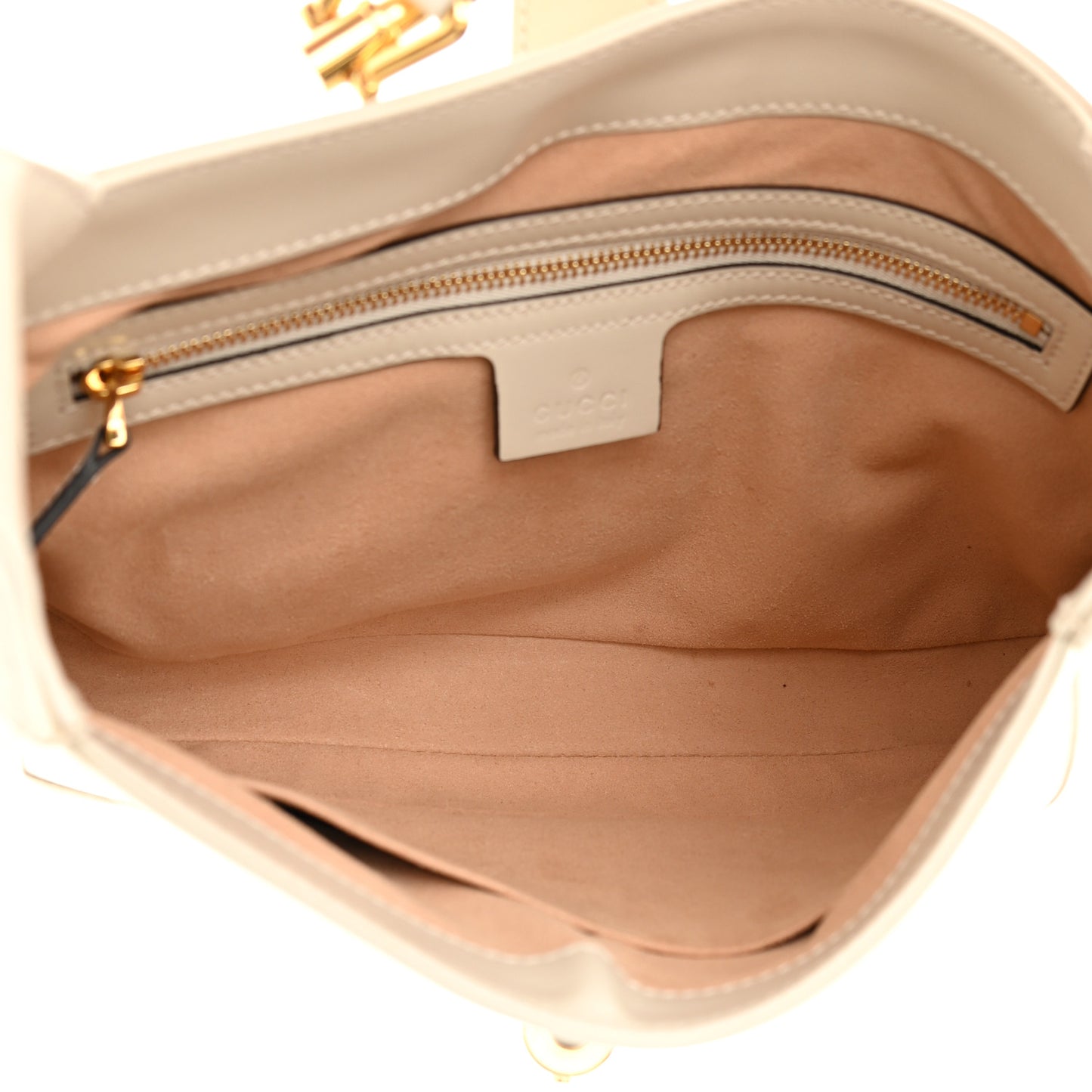 Boarded Dyana Lux Calfskin Small Jackie 1961 Hobo Mystic White