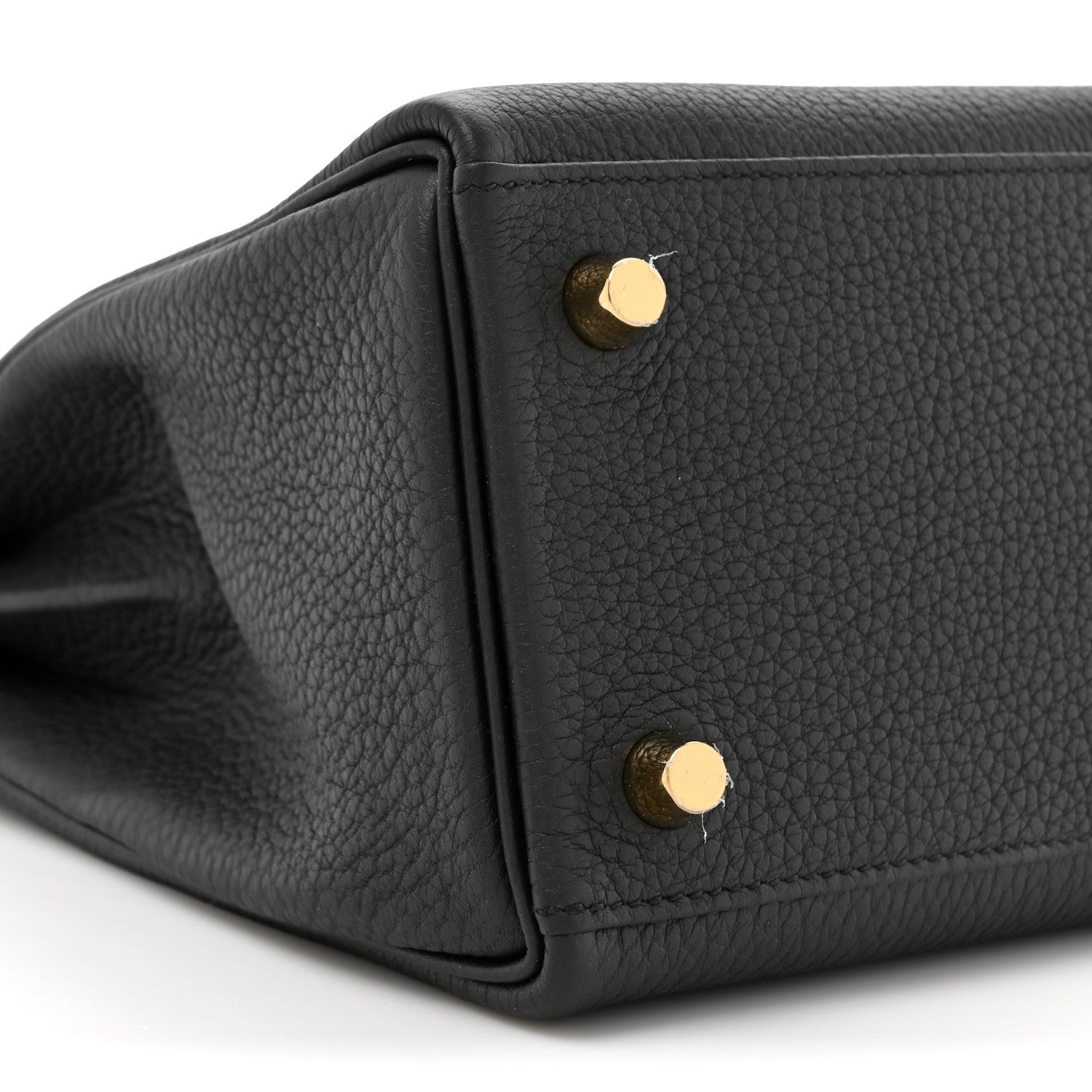 Hermes Togo Kelly Retourne 25 Black 10 of 11