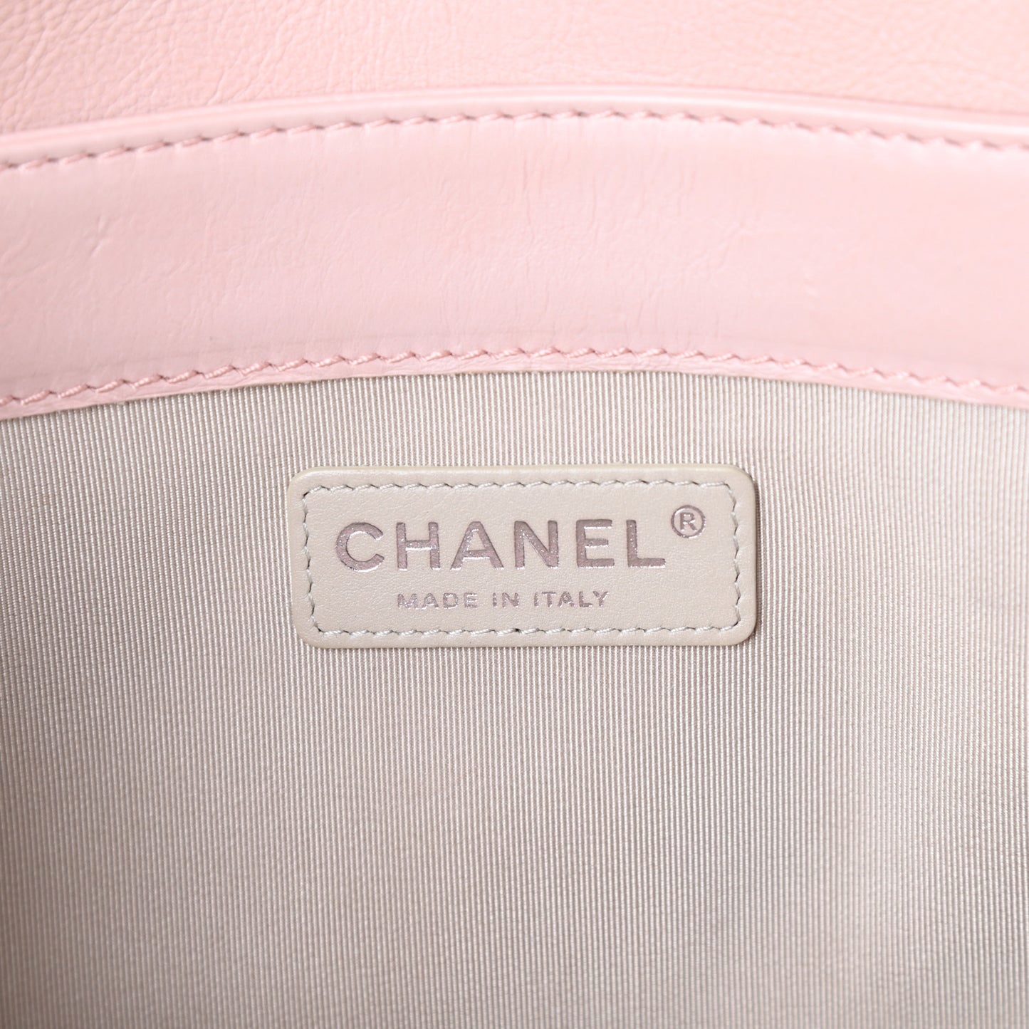 Calfskin New Medium Boy Reverso Flap Light Pink