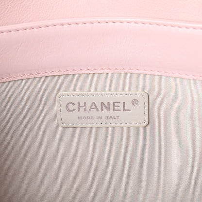 Chanel Calfskin New Medium Boy Reverso Flap Light Pink 6 of 10