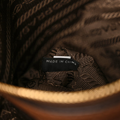 Prada Vitello Daino Shoulder Bag Bruciato 7 of 18