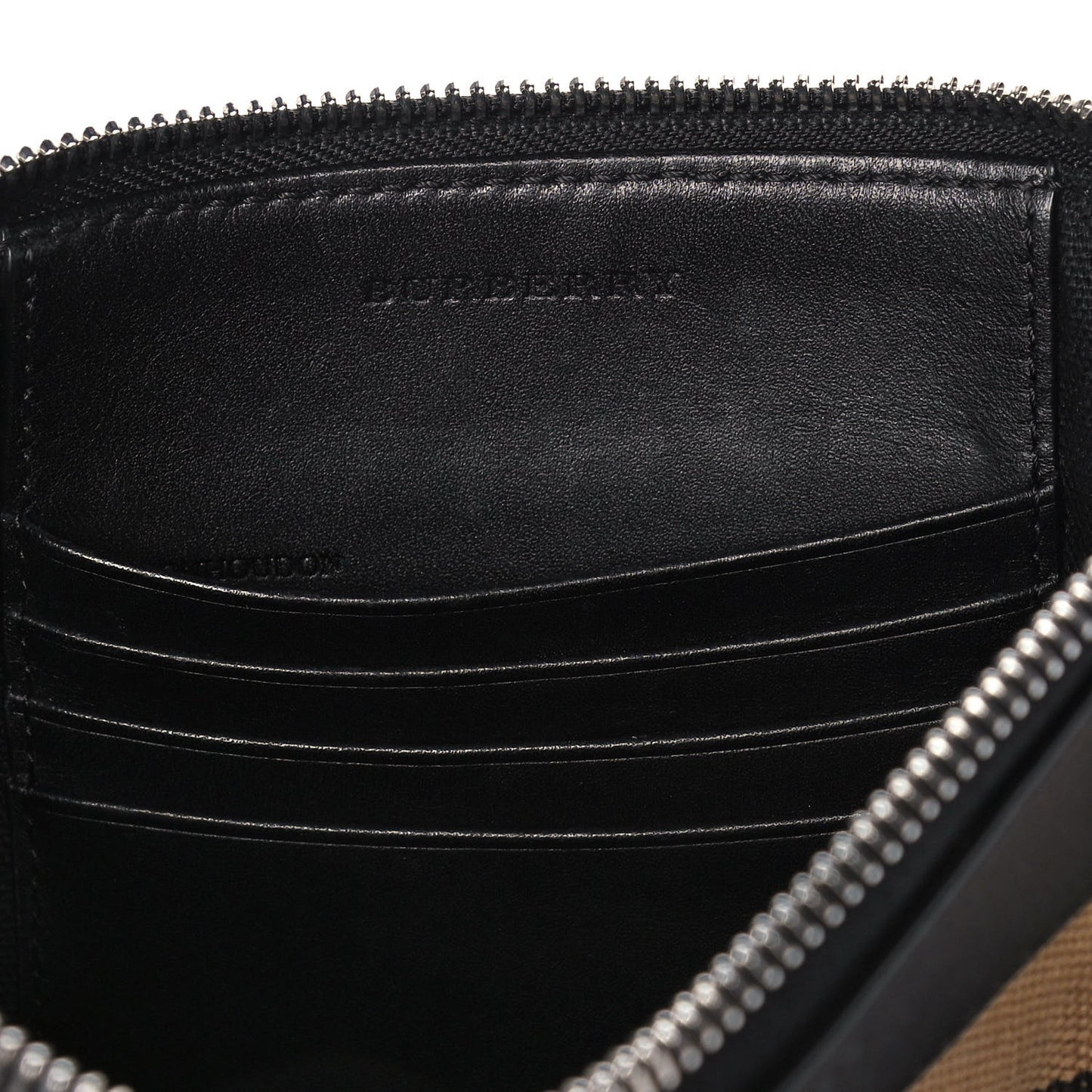 House Check Derby Peyton Crossbody Clutch Bag Black