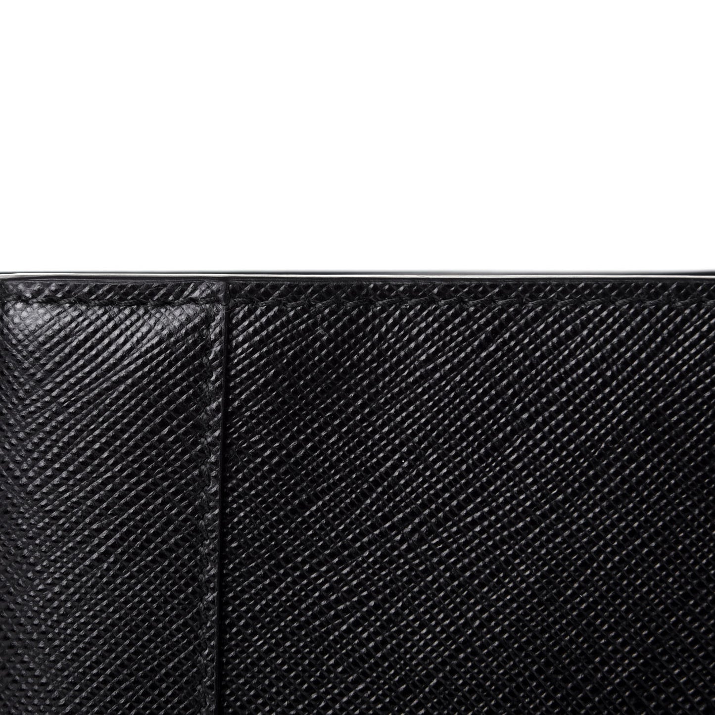 Saffiano Flap Bag Black