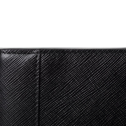 Prada Saffiano Flap Bag Black 4 of 5