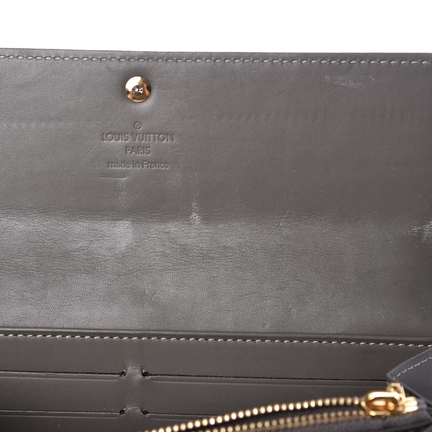 Vernis Sarah Wallet Gris Art Deco