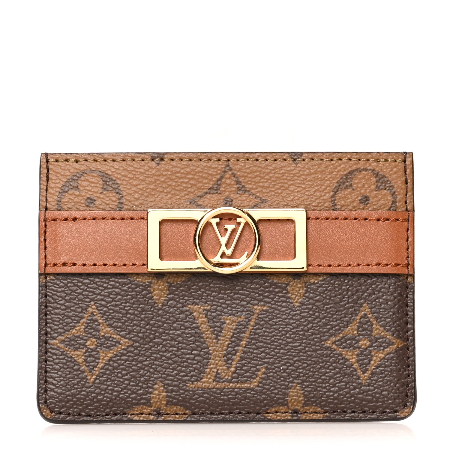 Louis Vuitton Reverse Monogram Dauphine Card Holder 1 of 7