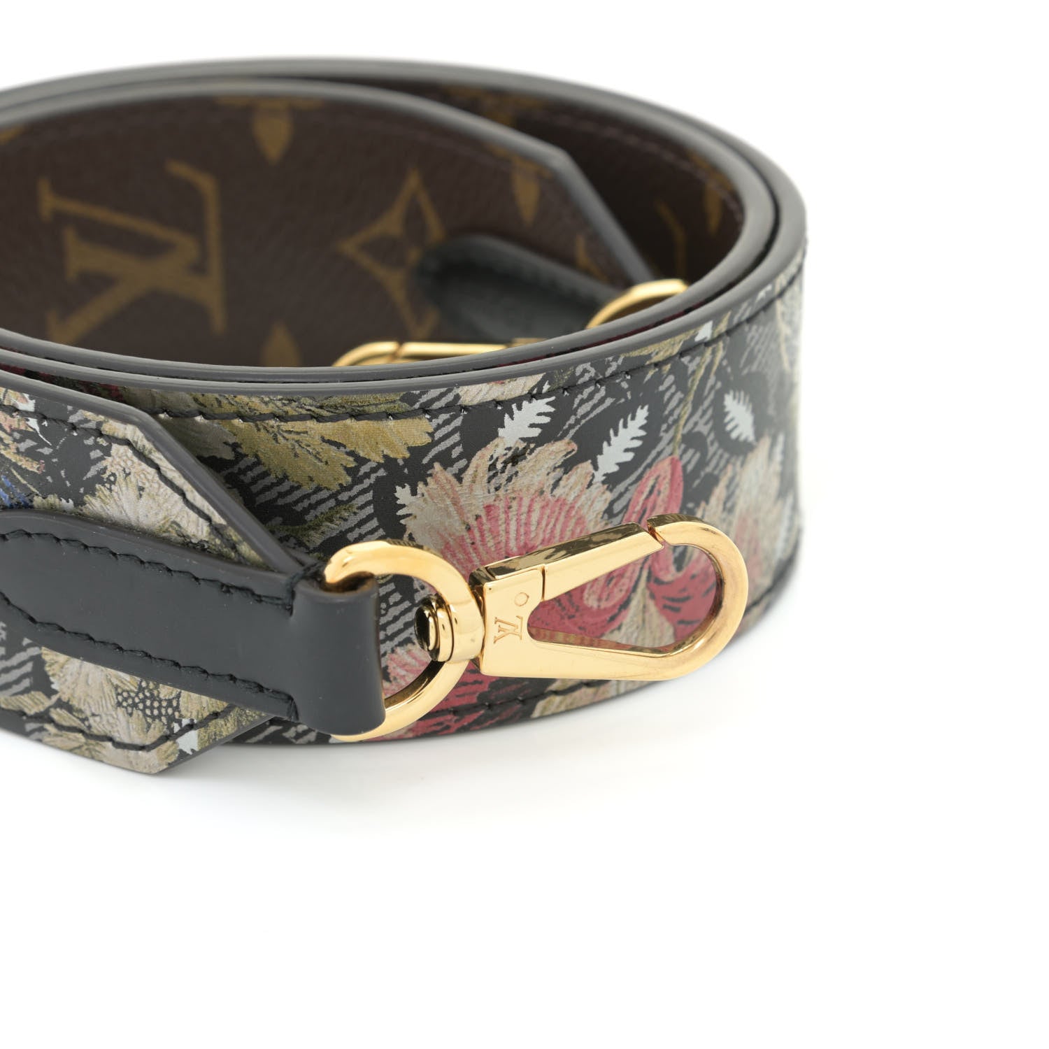 Louis Vuitton Monogram Printed Bandouliere Reversible Shoulder Strap 3 of 6