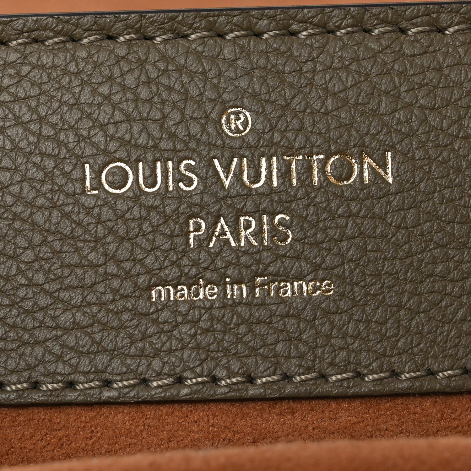 Louis Vuitton Soft Calfskin Lockme Ever BB Smokey Brown Quartz Green 6 of 9
