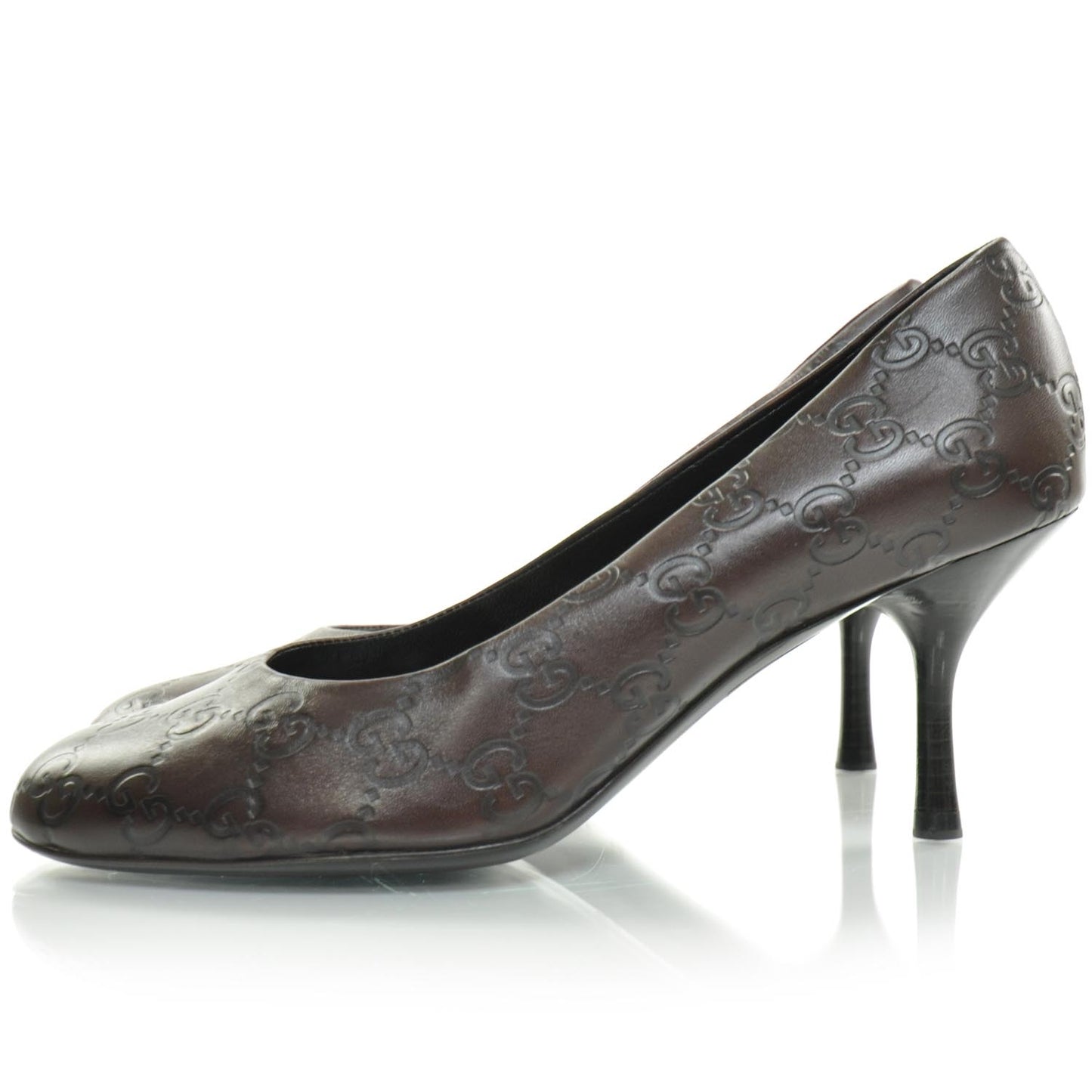 Guccissima Heels 36.5 Brown