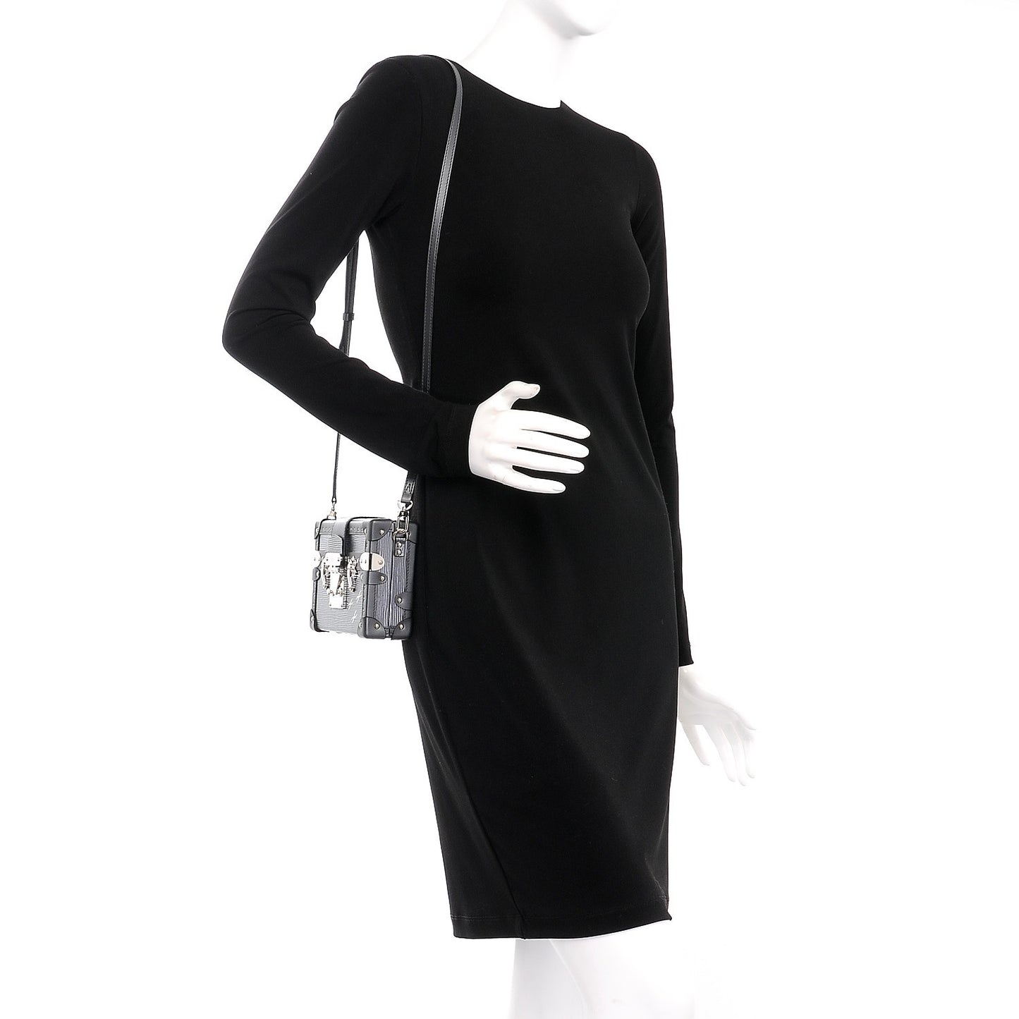 Epi Petite Malle Anthracite Nacre