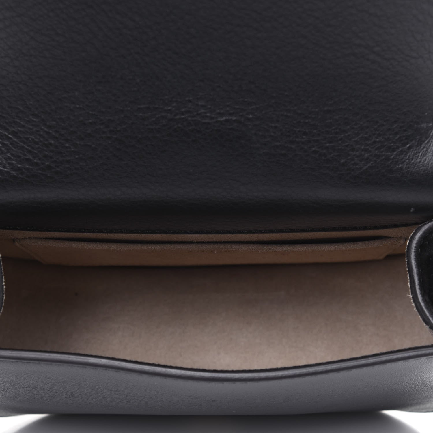 Chloe Calfskin Suede Small Nile Bracelet Bag Black 5 of 23