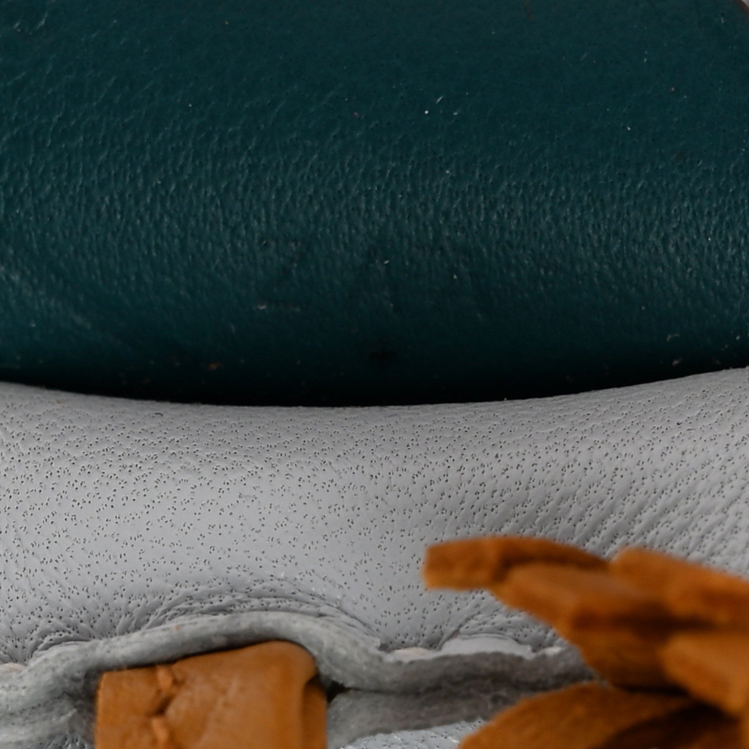 Hermes Milo Lambskin Grigri Rodeo Pegase Horse Bag Charm PM Bleu Brume Sesame Vert Bosphore 5 of 5