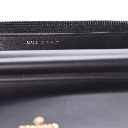 Chanel Velvet Timeless CC Wallet On Chain WOC Black 7 of 11