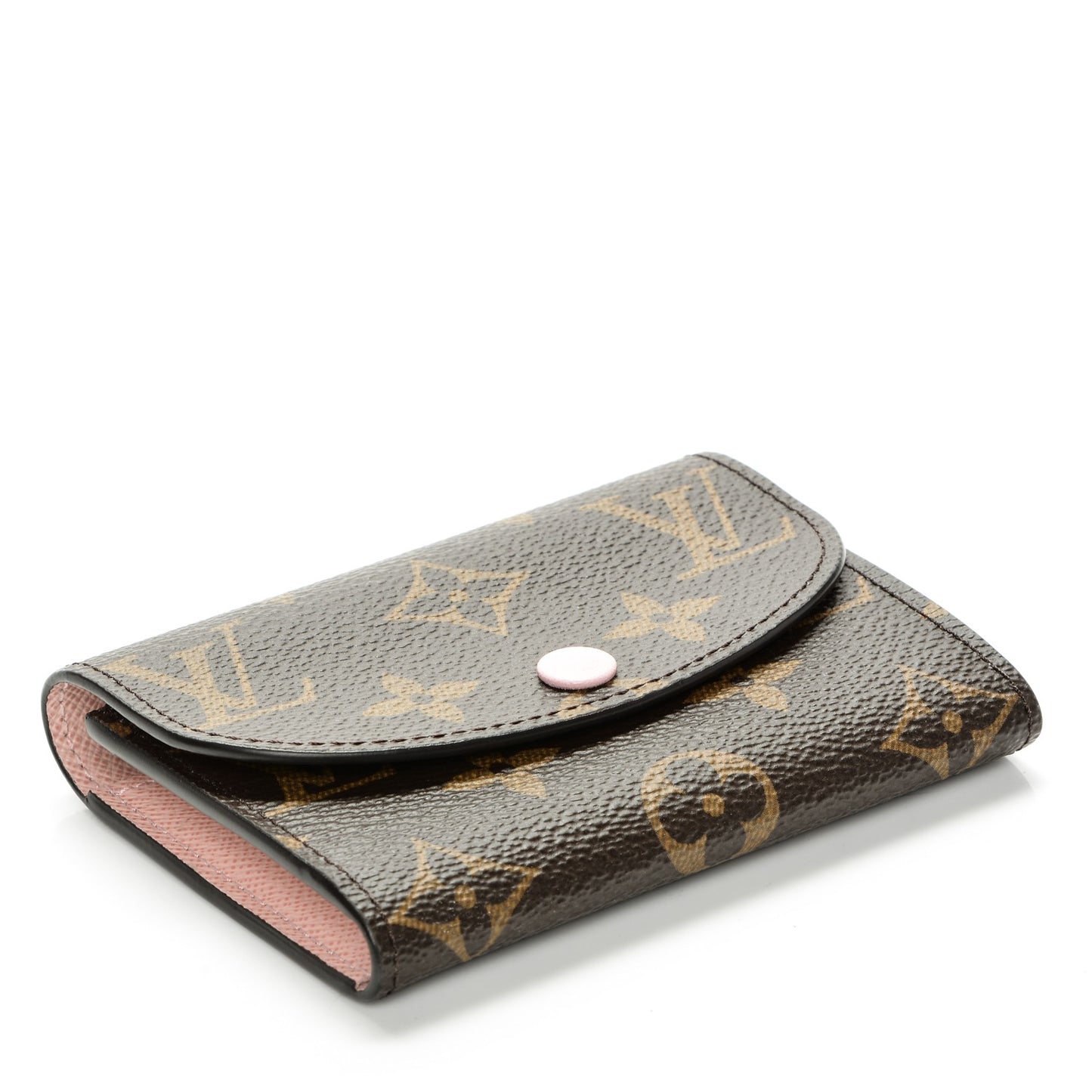 Monogram Rosalie Coin Purse Rose Ballerine