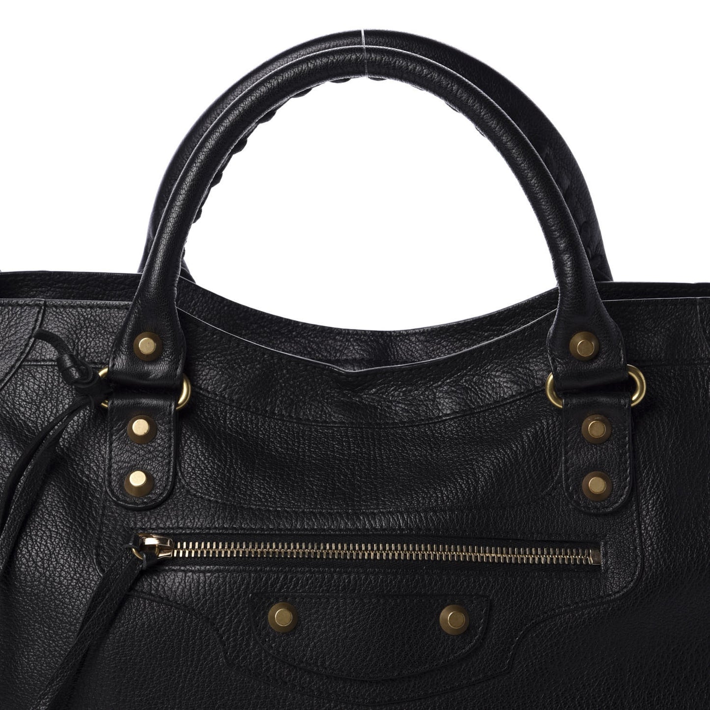 Agneau Classic Gold Hardware City Black