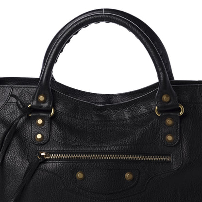 Balenciaga Agneau Classic Gold Hardware City Black 11 of 11