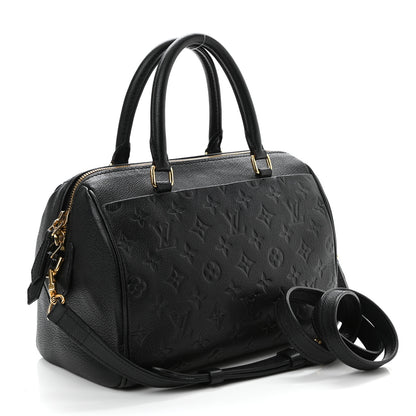 Louis Vuitton Empreinte Speedy Bandouliere 25 NM Black 3 of 10