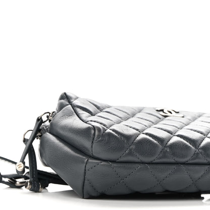 Chanel Calfskin Quilted Waist Bag Dark Grey 8 of 8