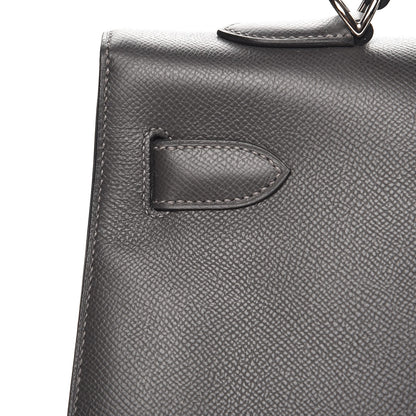 Hermes Epsom Kelly Sellier 40 Graphite 27 of 37