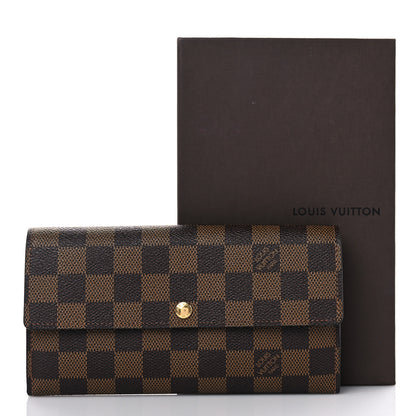 Louis Vuitton Damier Ebene Sarah Wallet 11 of 11
