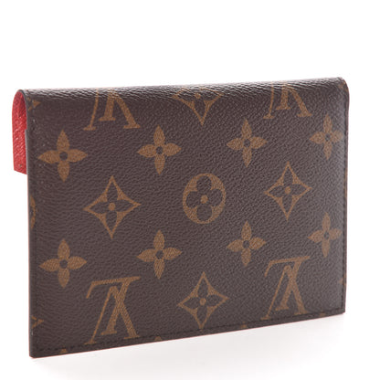 Louis Vuitton Monogram Daily Organizer Envelope Insert Red 3 of 6