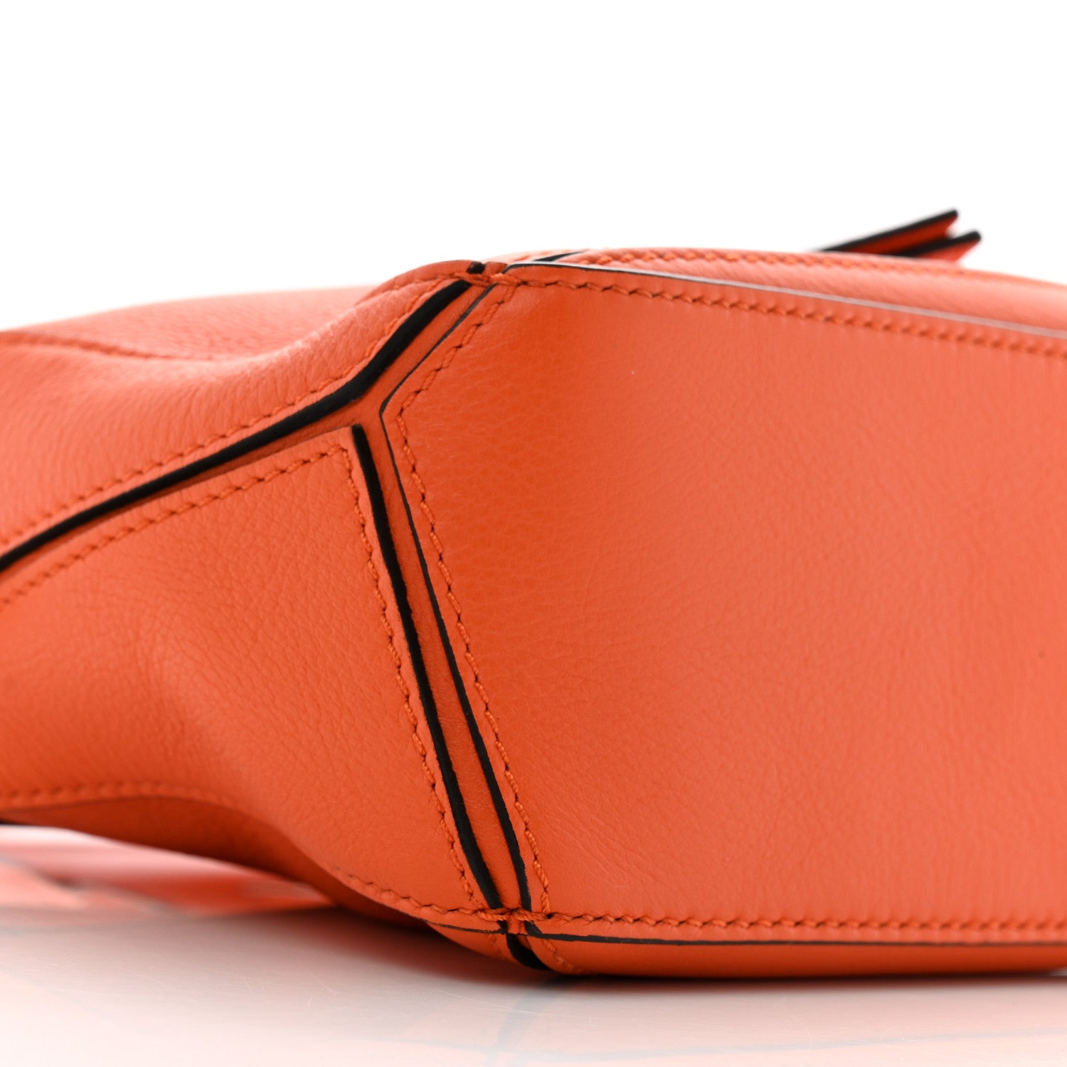Loewe Calfskin Mini Puzzle Bag Orange 8 of 10