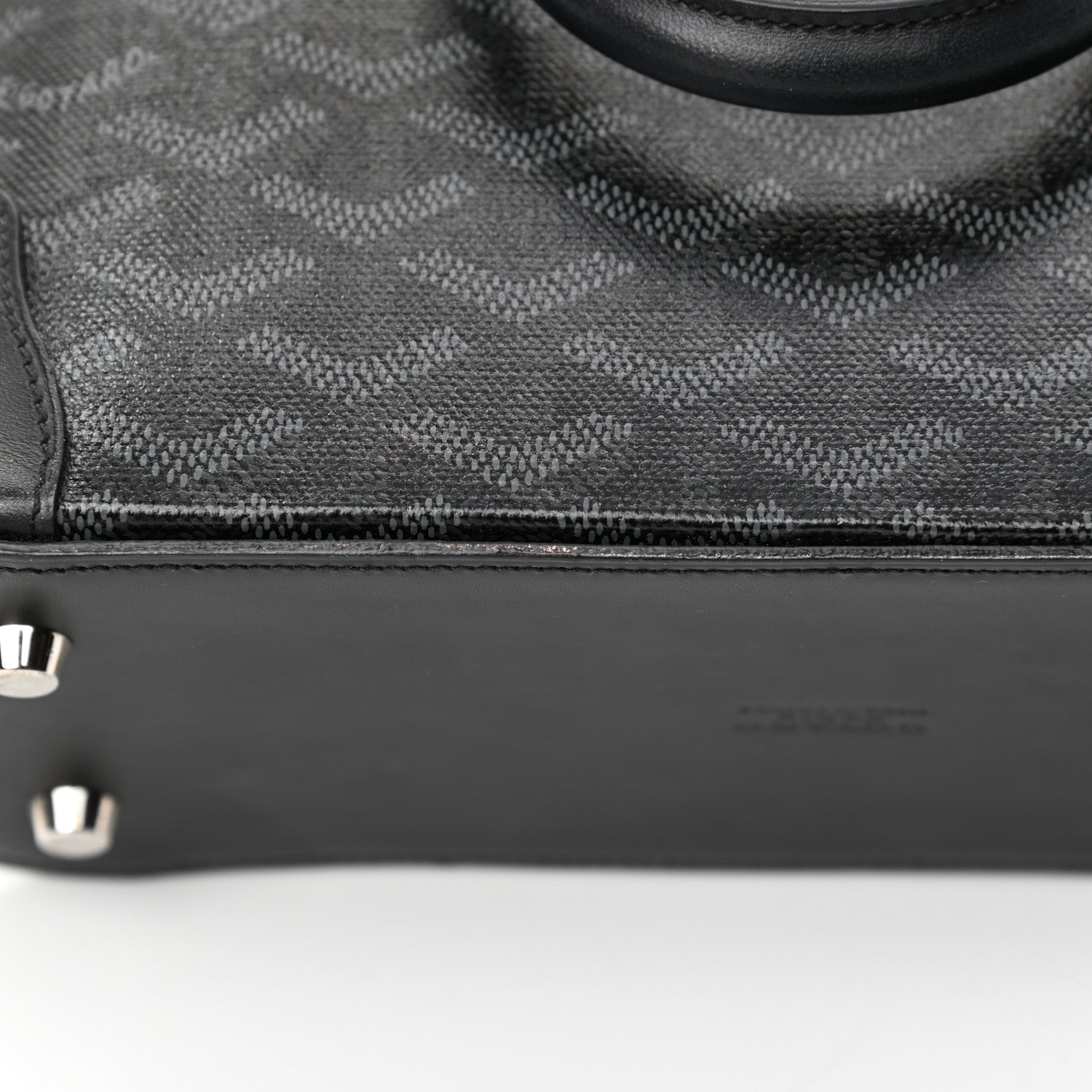 Goyard Goyardine Mini Vendome Jet Black 13 of 15