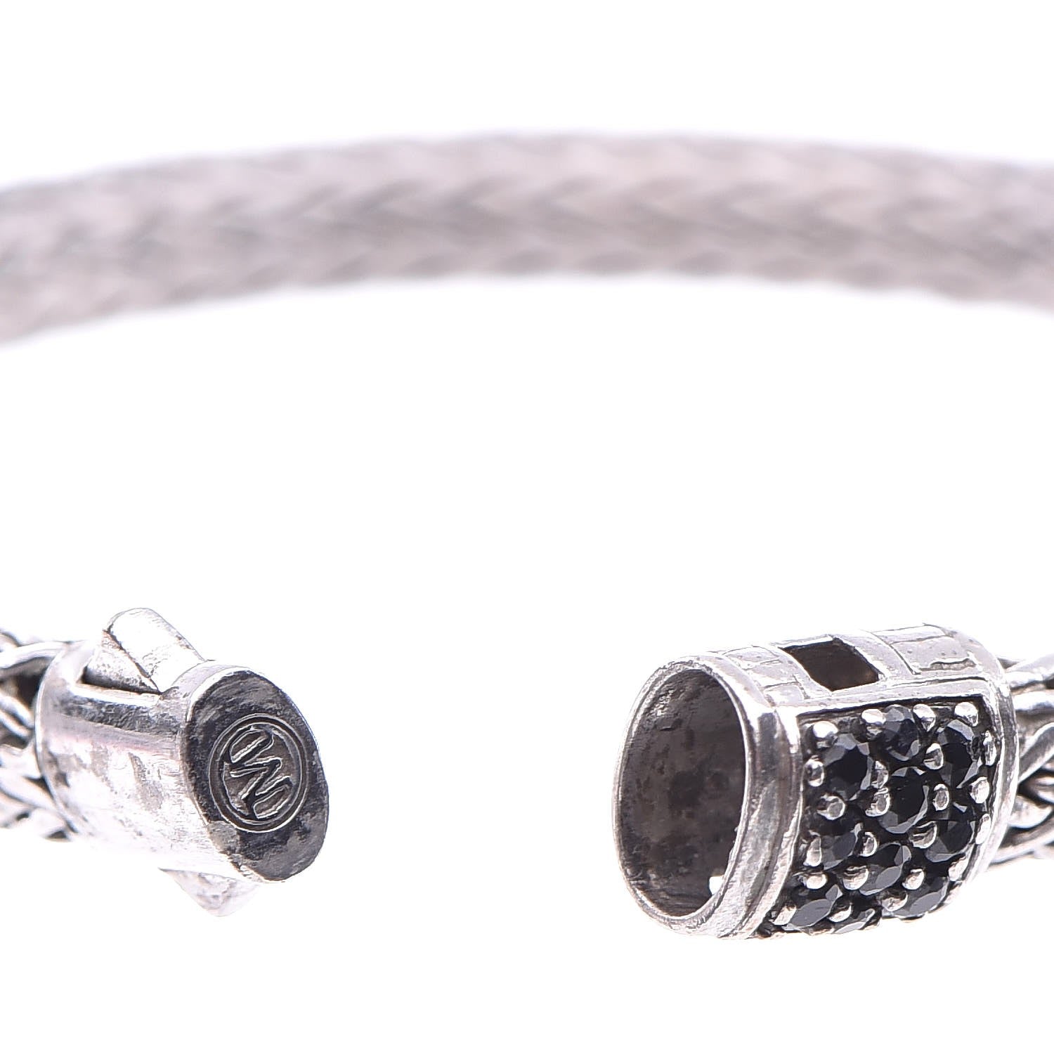John Hardy Sterling Silver Blue Sapphire 6.5mm Classic Chain Bracelet 5 of 6