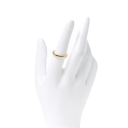 Chanel 18K Yellow Gold Mini Coco Crush Ring 55 7.25 2 of 5