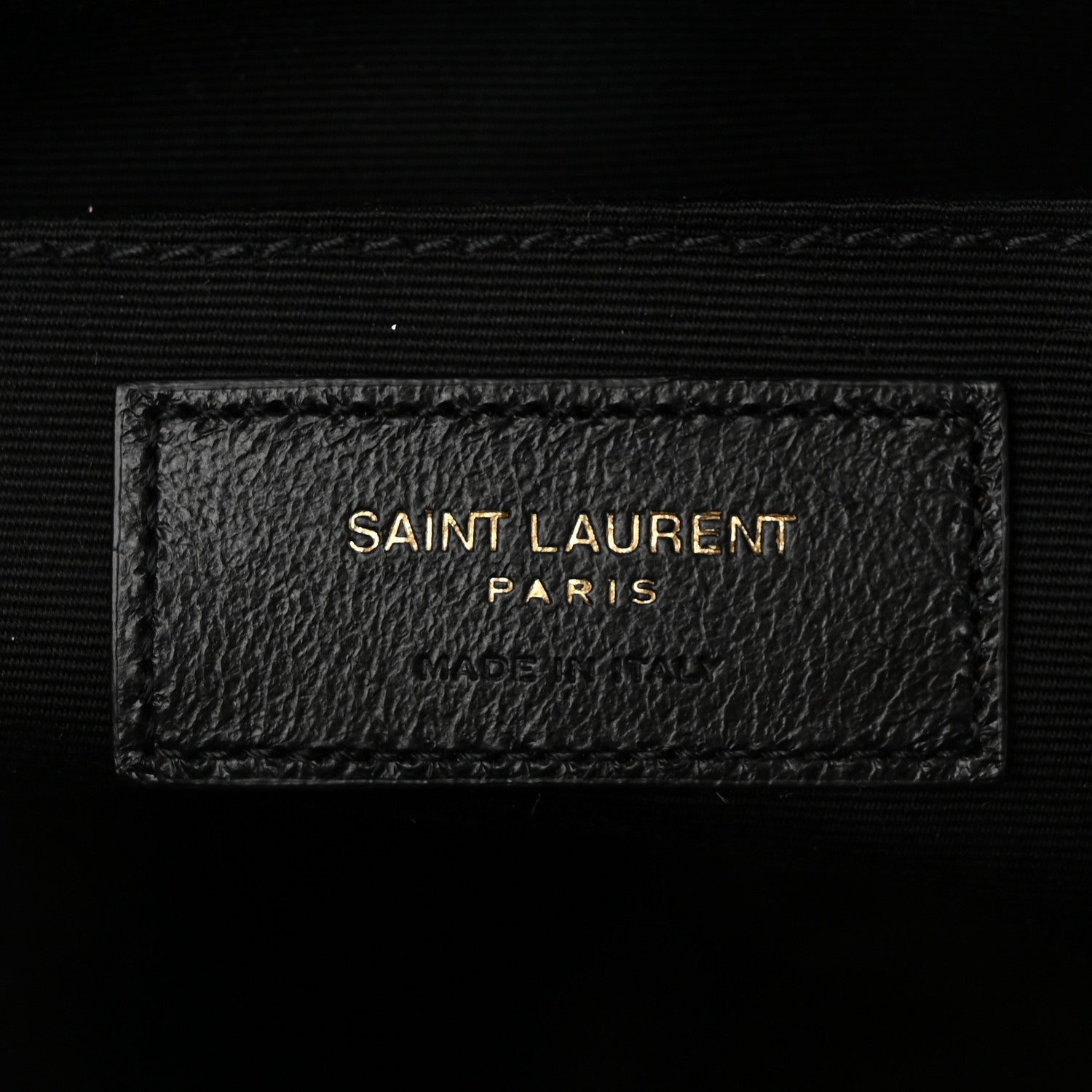 Saint Laurent Calfskin Matelasse Monogram Lou Camera Bag Dark Beige 6 of 10