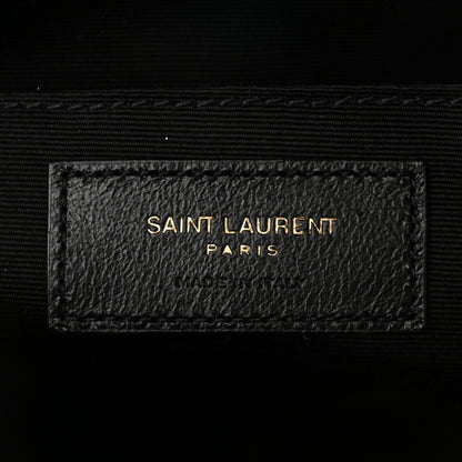 Saint Laurent Calfskin Matelasse Monogram Lou Camera Bag Dark Beige 6 of 10