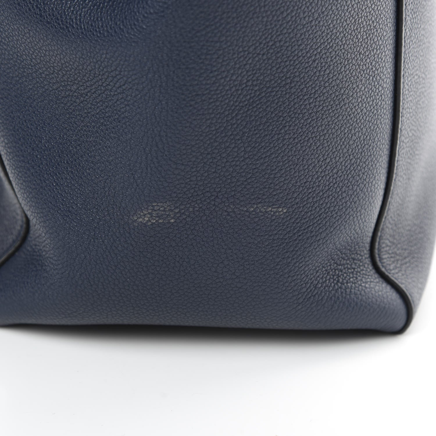 Celine Soft Grained Calfskin Small Belt Cabas Phantom Dark Blue 11 of 11