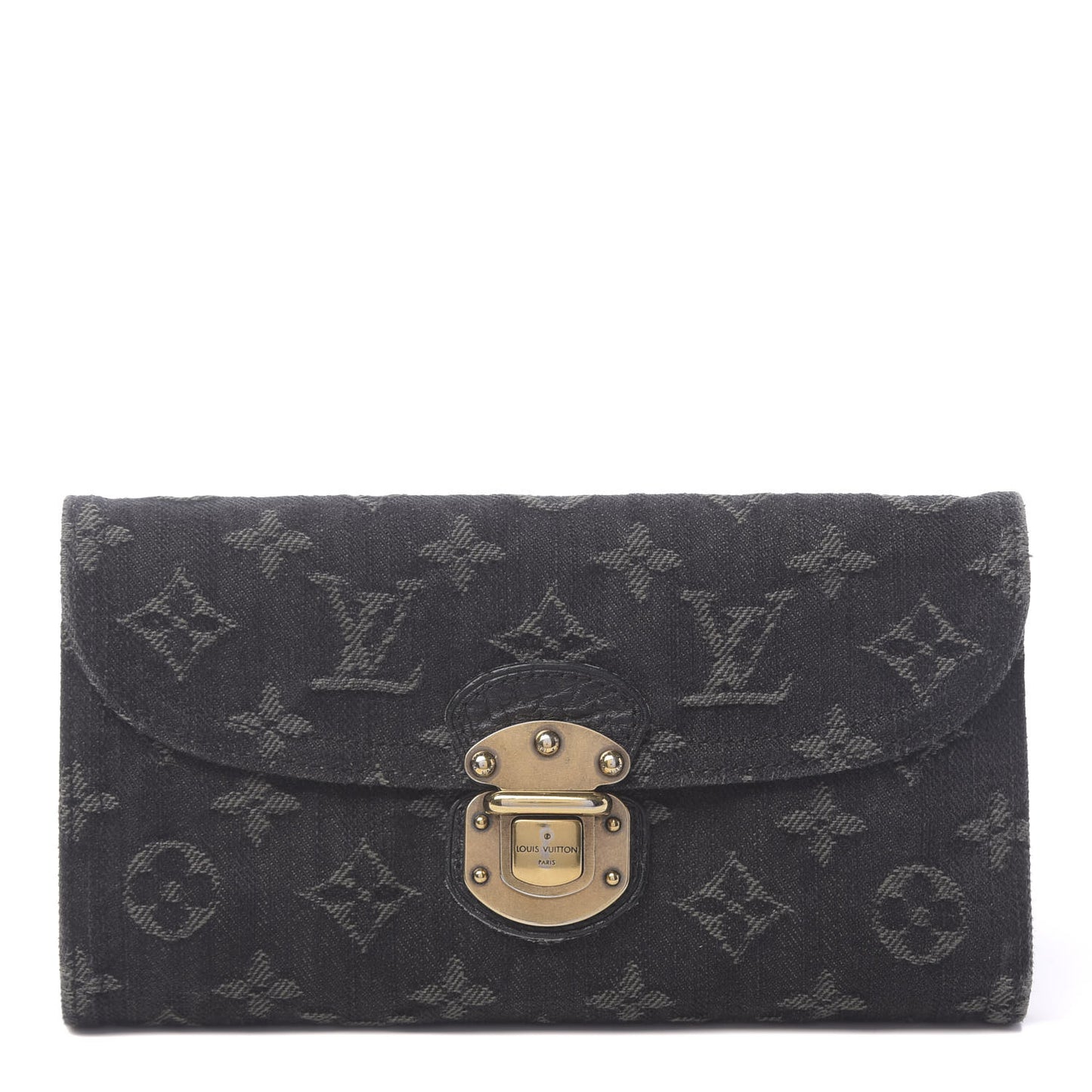 Denim Amelia Wallet Black