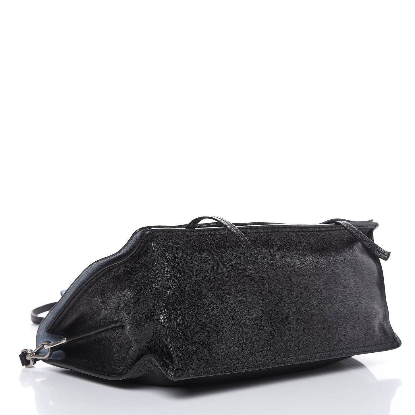 Glace Calf Etiquette Flap Black Astrale