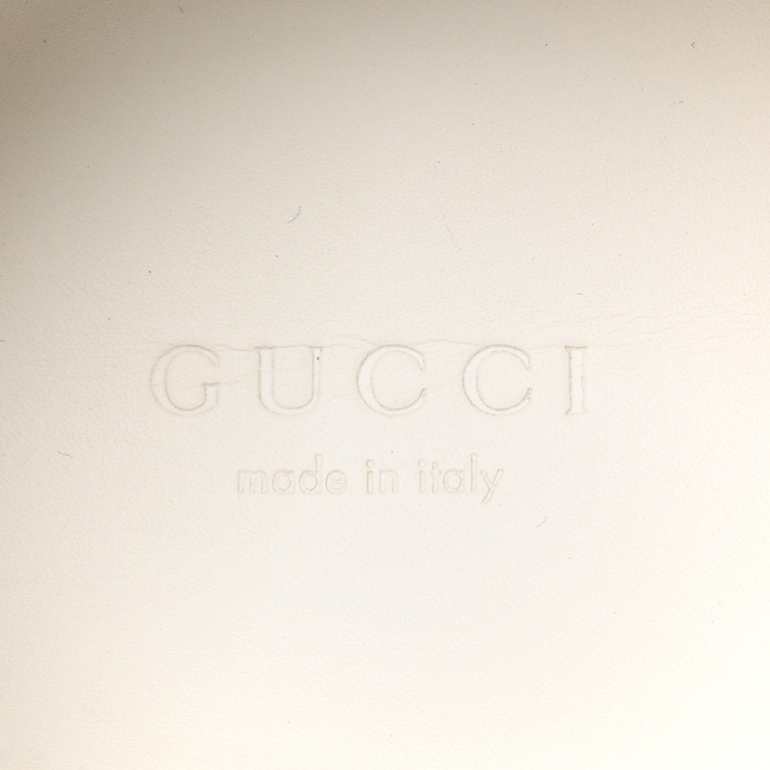 Gucci Calfskin GG Tennis Embossed Womens Platform 55mm Sneakers 37 White 7 of 9
