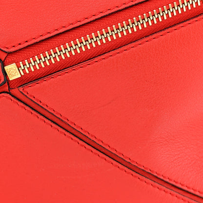 Loewe Calfskin Medium Puzzle Bag Scarlet 14 of 17
