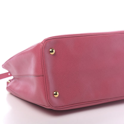 Prada Saffiano Lux Medium Tote Peonia 10 of 11