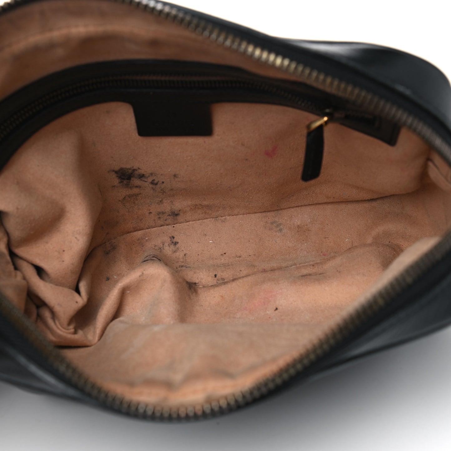Calfskin Matelasse Mens GG Marmont Belt Bag 100 40 Black